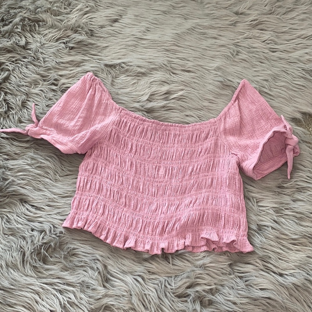 Pink top